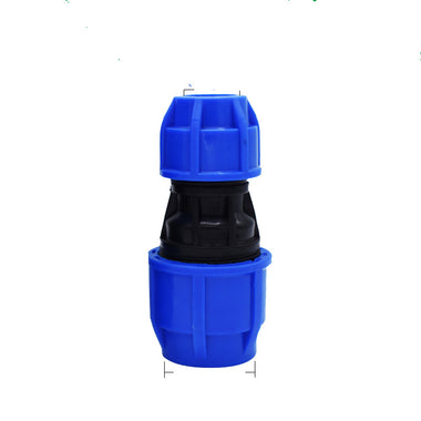 PE quick connect pipe fitting plastic joint quick connect pipe fitting non hot melt water pipe direct quick connect movable joint 25 inch