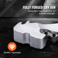 Chain Wrench, 48 Inch Chain Pipe Wrench, 13.4 Inch Diameter Capacity, CRV Reversible Pipe Fitting Tool Wrench With High Strength Jaw And Ergonomic Handle, For Pipe Installation And Car Repair