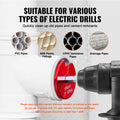 4Pcs PVC Pipe Reamer Kit, Plastic Pipe Fitting Socket Saver Tool Kit, Includes 1-1/2", 2", 3", 4", For PVC, CPVC, And ABS Fittings, With Tool Box, For Exhaust, Drain, Water Pipes Cleaning