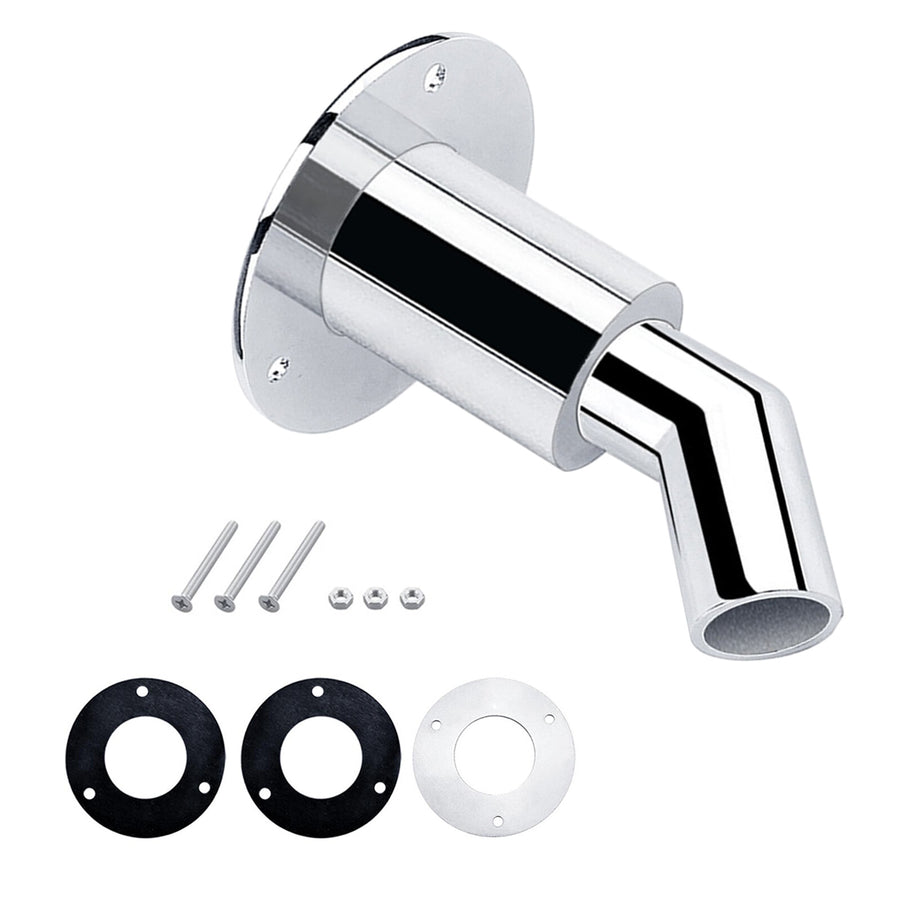 24mm Thru Hull Exhaust Skin Fitting-Tube Pipe Air-Diesel Heater For Boat Car