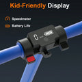 SIMATE S5 Fashion Trend Portable Kick Scooter for Kids Teens Foldable Scooter With Adjustable Handlebars Height LED Holiday Gift