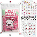 45/135PCS Sanrio Hello Kitty Cartoon Pimples Defect Patch - Invisible Hydrocolloid Acne Patch, Facial Decoration Patch,