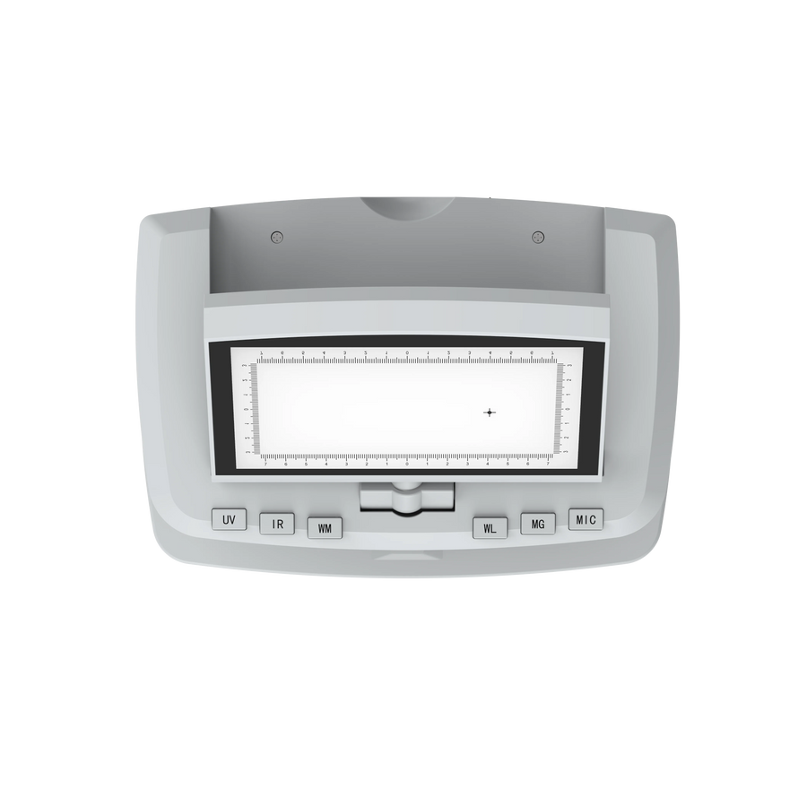 Détecteur de faux billets haute qualité portable professionnel machine de dépôt d'argent écran LCD technologie multi-détection plastique