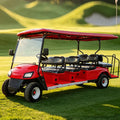 Custom Reliable Electric Golf Carts and Sightseeing Vehicles 4-Seater 6-Seater 8-Seater for Resorts Scenic Areas and Villas