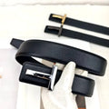 High Quality 3.8cm Leather Business Men Belt Luxury Brand Designer famous Belts for men Jeans Strap Male Metal Buckle belt