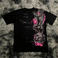2025 Summer New Men's T-shirt Breathable sweat-absorbing casual roller skating Jesus print Hip-hop Men's T-shirt