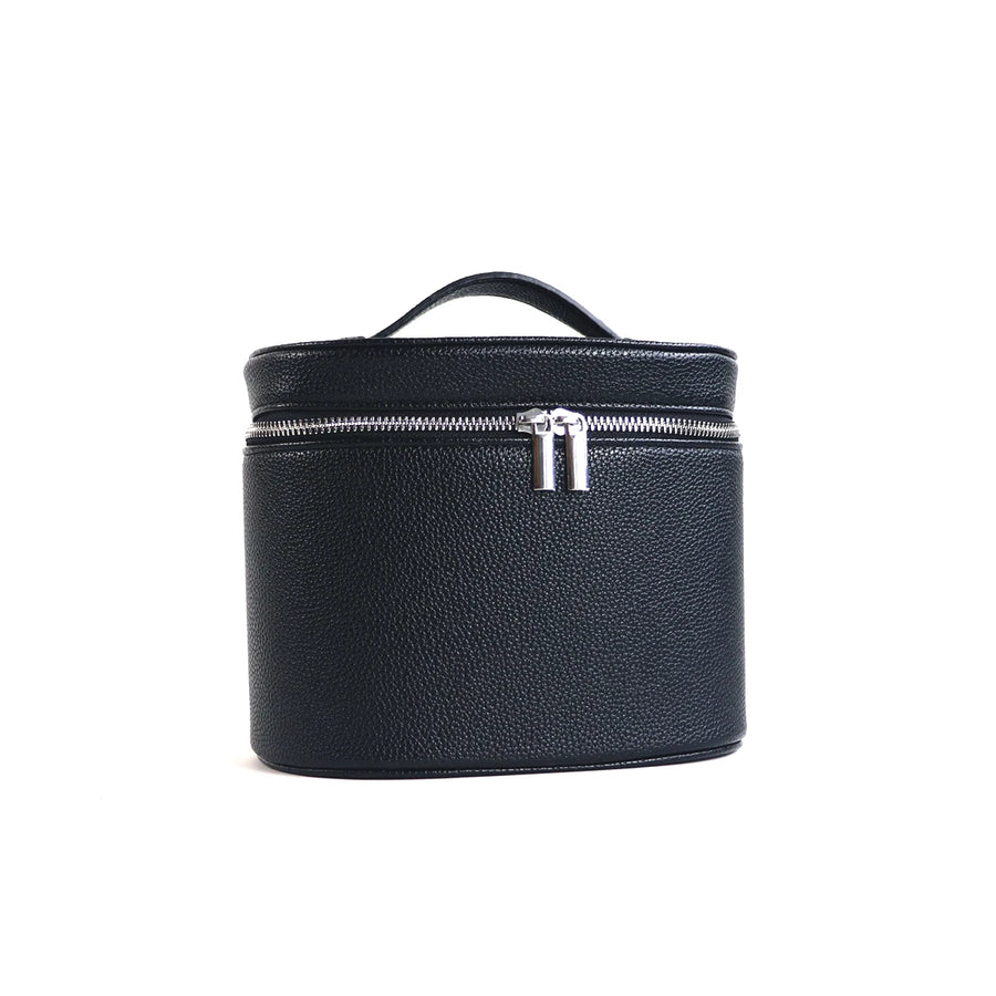 Customizable Names and Letters, Travel Portable Cosmetic Bag Large-capacity PU Leather Cosmetic Box with Internal Storage Box,
