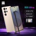 2025 New Global version S25 Ultra smartphone 7.3inch HD Android14 Snapdragon 8gen3 10core dual SIM 5G phone 8000mAh unlock phone
