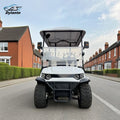 China New 2+2 Seat Electric Car Low Speed Electric Off-Road Vehicle Folding Seat Golf Cart Equipped With 48V 60V 72V Battery