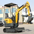 1.2 Ton Small Crawler Mini Excavator Hydraulic Micro Digger CE Approved For Household Landscaping Farm Digging Work