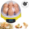 Intelligent Small-Sized 7-Piece Automatic Constant Temperature Incubator For Incubating Chickens, Ducks And Quails.