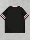 2025 Summer New Men's T-shirt breathable casual sporty digital print outdoor street men's wear