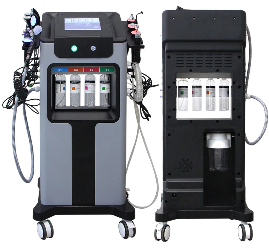 New 10 In 1 Aqua Peeling Lift Skin Bubble Moisturizer Oxygen Machine Skin Care Cleansing Facial Equipment