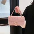 2025Small Fragrant Wind Bag Handbag Rhombic Chain Bag 2026 New One-shoulder Messenger Bag Joker High Sense Small Square Bag Tide