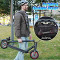 OBX 500W Motor Folding Electric Scooter For Adults 36V 5.2AH Battery Rang 8.5'' Solid Tire 18MPH 15Miles Long Range APP Control