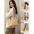 Korean Fashion Large-Capacity Tote Bag for Women Simple Commuter Shoulder Handbag Niche Texture Spring/Summer 2026