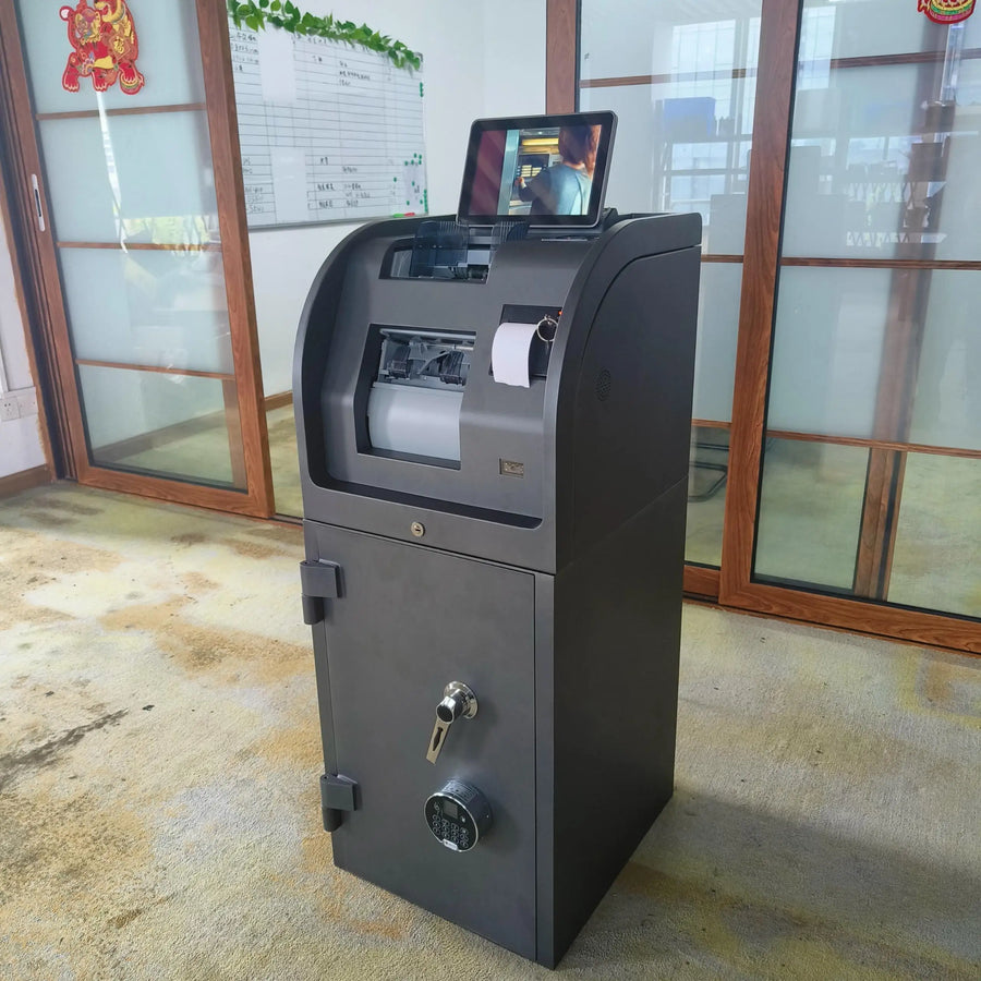 High Speed Cash Deposit Machine Cash Dispenser and Acceptor ATM Machine Smart Cash Management Teller Machine