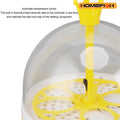 Mini home egg incubator Automatic temperature and humidity control 4 eggs Candler poultry incubator
