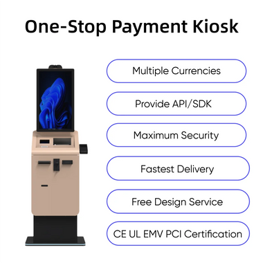 Machine Self Service Deposit Withdraw Terminal Currency Exchange Machine  Metal For Cash Dispenser Multi-Functional ATM