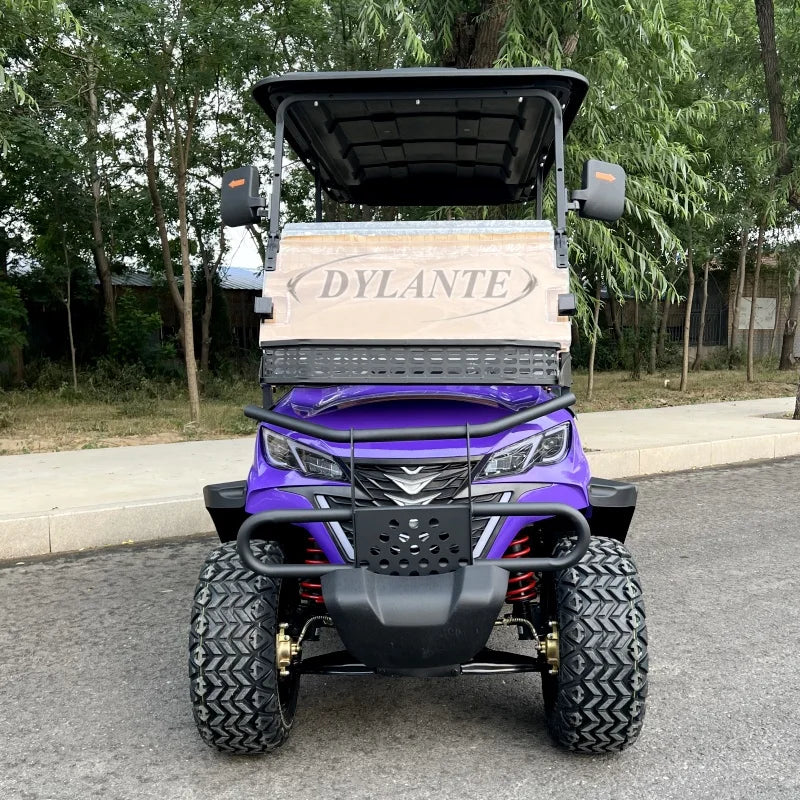 Factory Price Discount Price 48v 60V 72v Electric Golf Cart with Golf Bag Holder 2+2 Seat Mini Multi-purpose Hunting Car