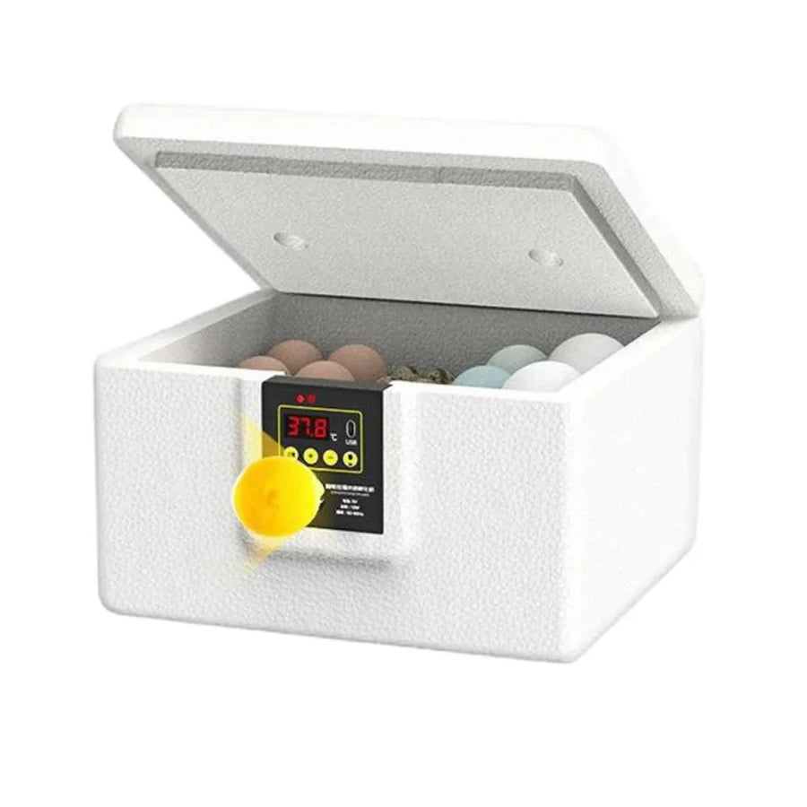 Waterbed Egg Incubator Provides Precise Temperature Control For Bird Eggs Hatching With Digital Display Automatic Turning System
