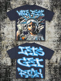 2026 Summer New Men's T-shirt with 3D Pattern Printing - Street Casual Fashion Comfortable Soft Breathable Lightweight