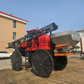 Paddy Field Self Propelled Boom Sprayer High Clearance Agriculture Machine Dual Liquid Fertilizer Tank Farming Asset