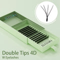 DIYDAY W Shape Eyelash Extension 3d 4d 5d 6d 7d 8d W-Shaped Eyelashes Premade Fans Individual BASF Mink Faux Lashes