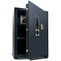 Household 70cm small all-steel large-capacity safe, smart fingerprint mechanical password, bank financial safe deposit box