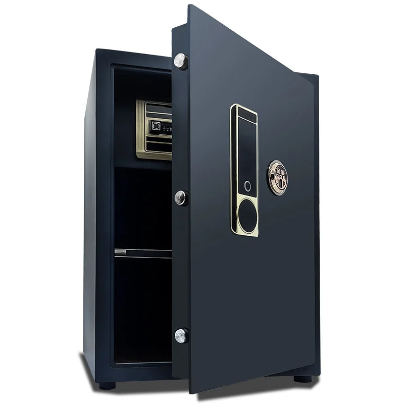 Household 70cm small all-steel large-capacity safe, smart fingerprint mechanical password, bank financial safe deposit box
