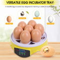 Intelligent Small-Sized 7-Piece Automatic Constant Temperature Incubator For Incubating Chickens, Ducks And Quails.