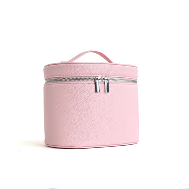 Customizable Names and Letters, Travel Portable Cosmetic Bag Large-capacity PU Leather Cosmetic Box with Internal Storage Box,