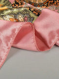 1pc Women's Multicolor Paisley And Paisley Pattern Woven Printed Scarf Shawl, Stylish Headwrap Travel, Party And Evening Events