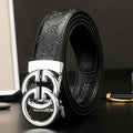 2024 New business Male Famous Style Metal Automatic Buckle Luxury Brand Women Belt Genuine Leather Belts for Men Strap jeans