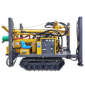 Tracked Water and Air Drilling Rig Mud Pneumatic Drill Machine for Water Well Mining Hard Rock