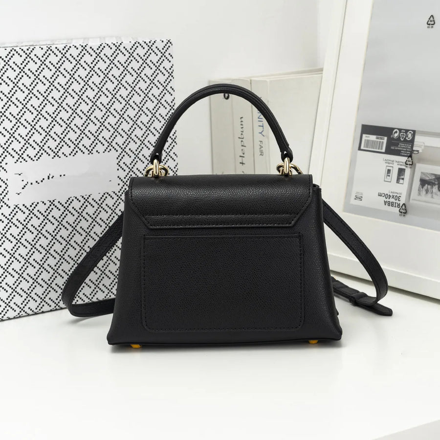 New Fashion Women Mini Genuine Leather Handbag Shoulder Crossbody Bag Casual Daily Commuter Ladies Messenger Bag