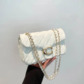 2025Small Fragrant Wind Bag Handbag Rhombic Chain Bag 2026 New One-shoulder Messenger Bag Joker High Sense Small Square Bag Tide