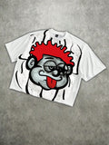 2026 Summer New Style Men's T-shirt - Breathable Lightweight Casual Roller Skating 3D Printout Street Style Men's T-shirt