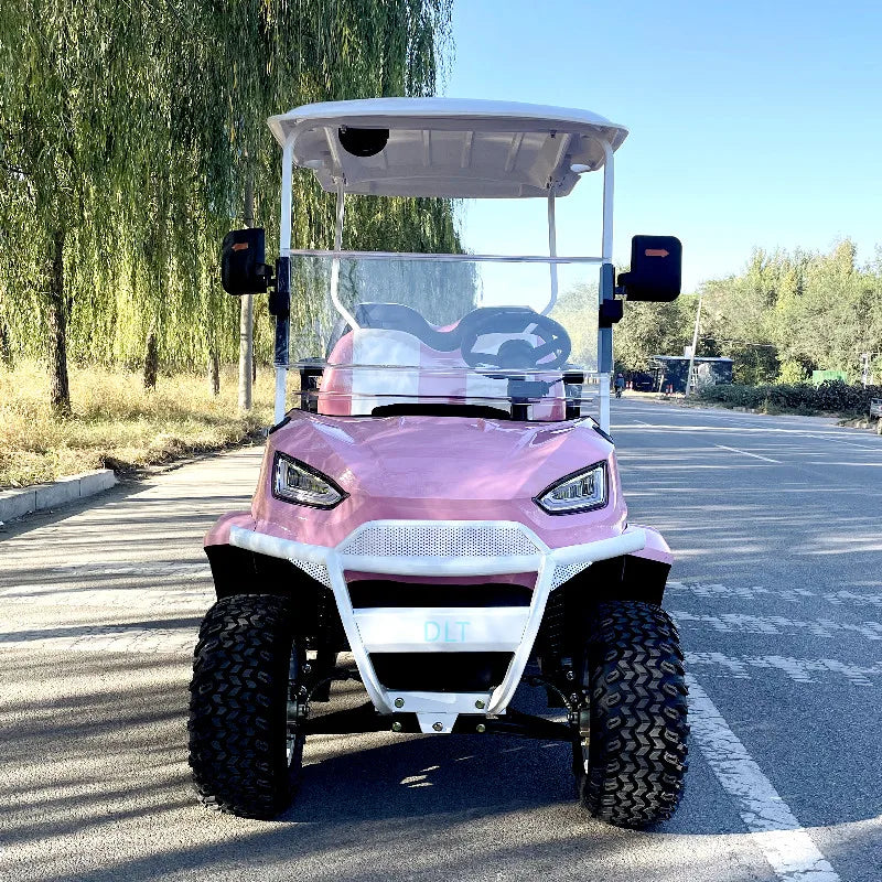 2026 Hot Selling Best New 60V Electric Golf Off-Road Vehicle Hunting Car with 2+2 Seats Golf Cart CE DOT