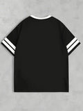 2025 Summer New Men's T-shirt breathable casual sporty digital print outdoor street men's wear
