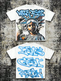 2026 Summer New Men's T-shirt with 3D Pattern Printing - Street Casual Fashion Comfortable Soft Breathable Lightweight