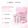 Sakura Skin Care Sets & Kits With Cleanser,Serum,Eye Cream,essence Cream Beauty Products For Women Gift Sets Routine Travel Kit