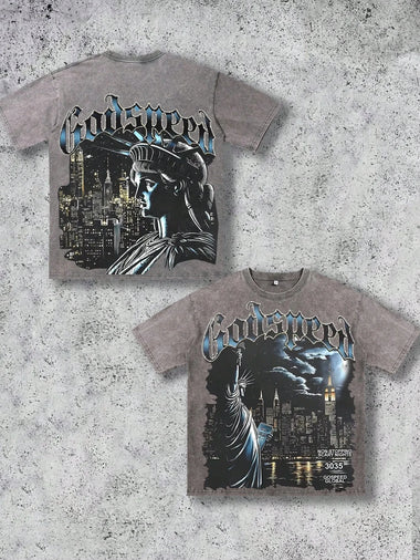 2026 Summer Men's T-shirt with 3D Print Breathable Lightweight Comfortable for Roller Skating and Hip Hop Men's T-shirt