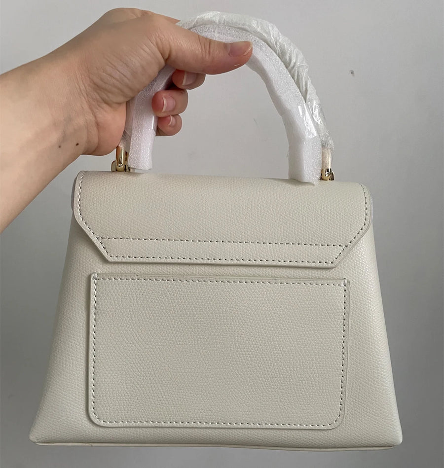 New Fashion Women Mini Genuine Leather Handbag Shoulder Crossbody Bag Casual Daily Commuter Ladies Messenger Bag