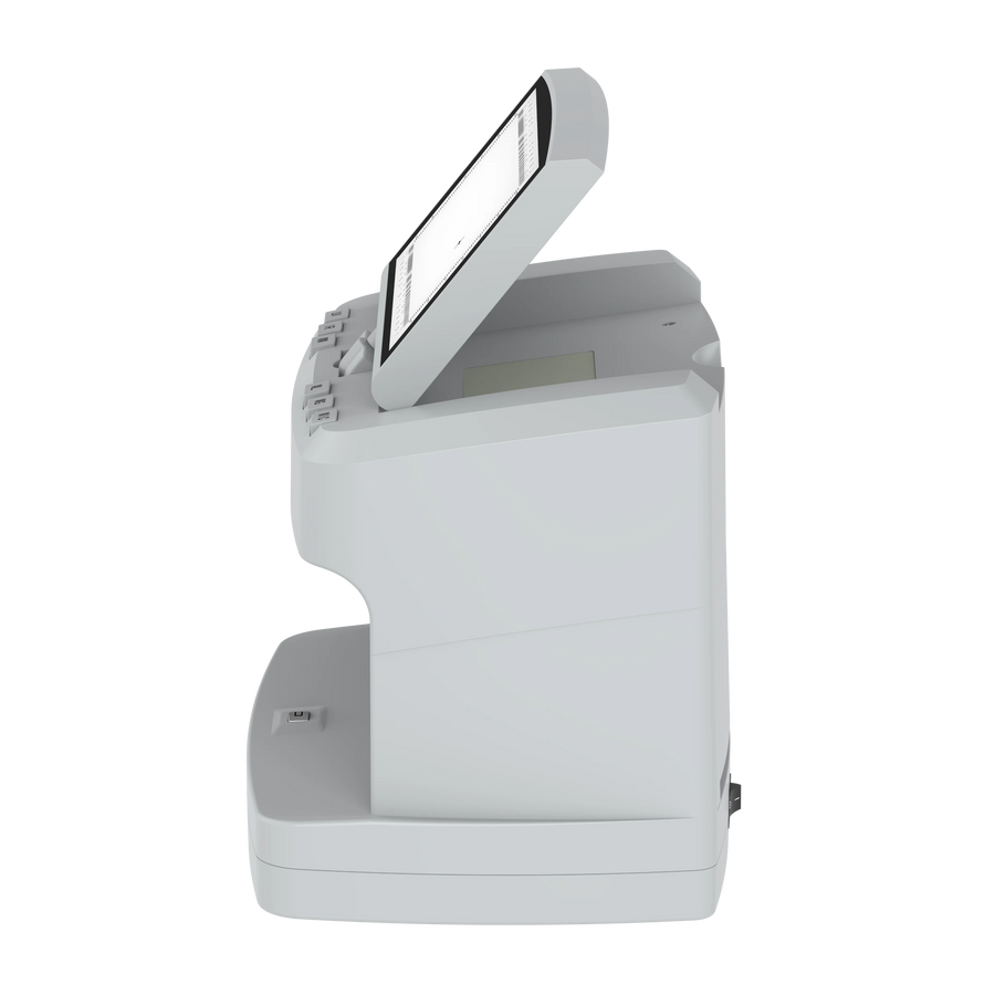 Détecteur de faux billets haute qualité portable professionnel machine de dépôt d'argent écran LCD technologie multi-détection plastique