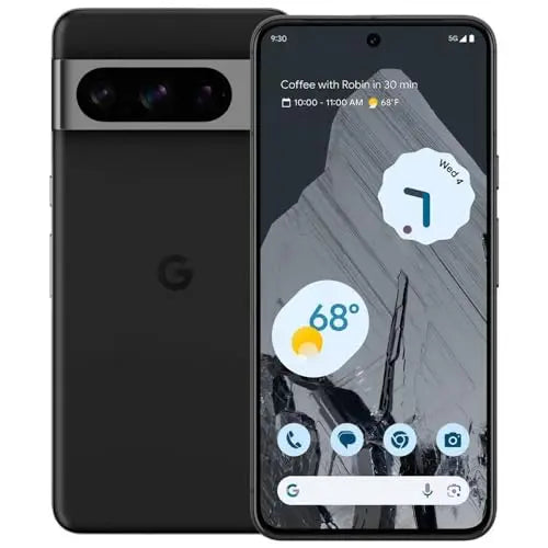 Google / Pixel 8 Pro  GA03878 Renewed Unlocked Android 5G Smartphone Grade 1-4 Refurbished Used Phone Genuine  Includes Charging Cable
