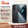 Global Version POCO X8 Pro Smartphone MTK Dimensity 8500-Ultra 6500mAh Battery 6.59" 1.5K 120Hz AMOLED Display 50MP Camera