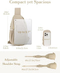 Sling Bag Nylon Crossbody Bags For Women with Anti-theft RFID Blocking Pocket Cross Body Purse Adjustable Shoulder Strap