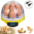 Intelligent Small-Sized 7-Piece Automatic Constant Temperature Incubator For Incubating Chickens, Ducks And Quails.