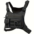 Tactical Outdoor Chest Bag Unisex Running Cycling EDC Vest Workouts Sports Chest Pack Rig for Men And Women